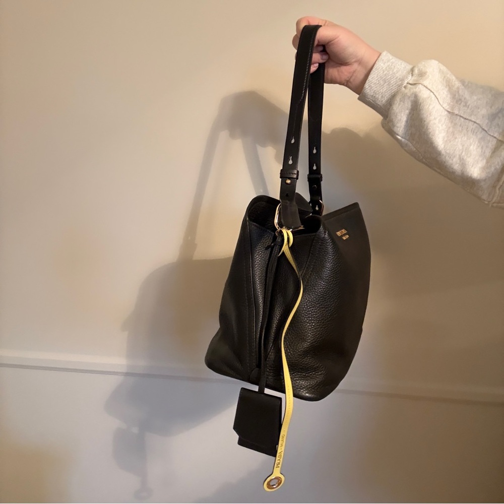Prada Large Matinée Vitello Daino Shoulder Bag in Nero with Dustbag RARE - Picture 4 of 15